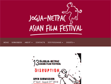 Tablet Screenshot of jaff-filmfest.org